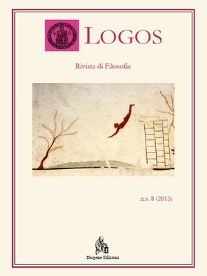 cover image of Logos. Rivista di Filosofia (8-2013)